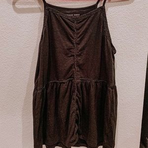 black american eagle tank top